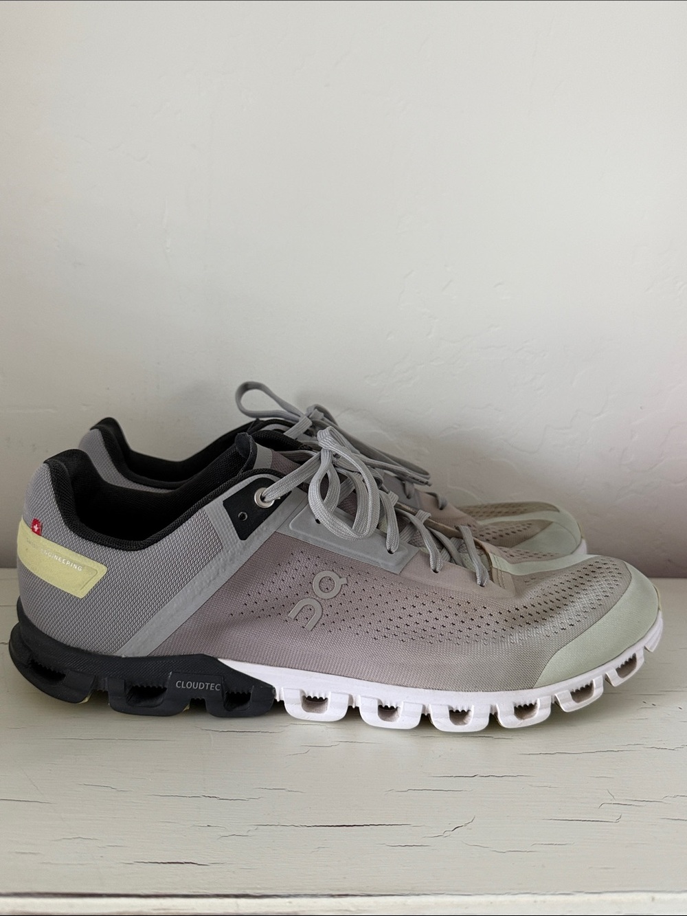 On Running Cloudflow Running Shoes Alloy Magnet Gray Men’s 12